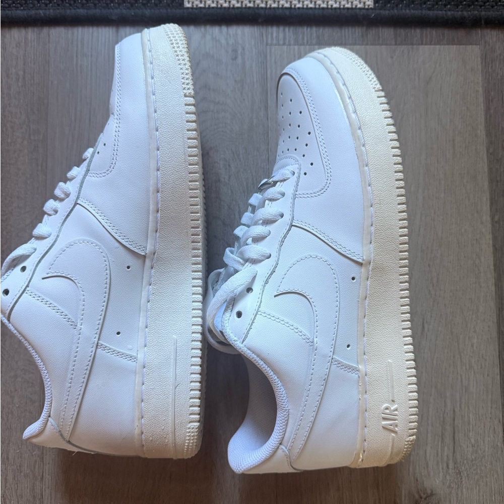 Nike Air Force 1 All-White Sneakers